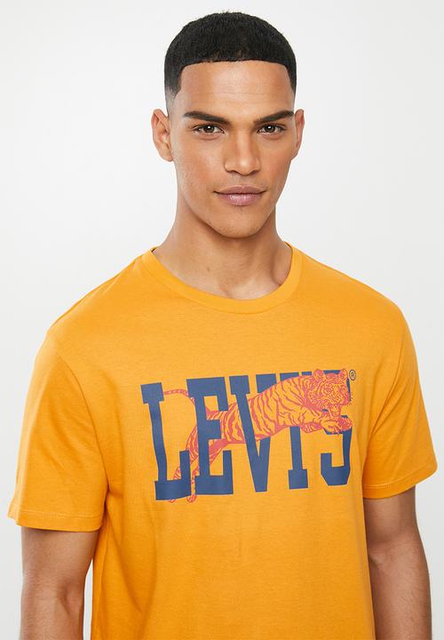 Levi’s® - Graphic crewneck bi poster tee - yellow