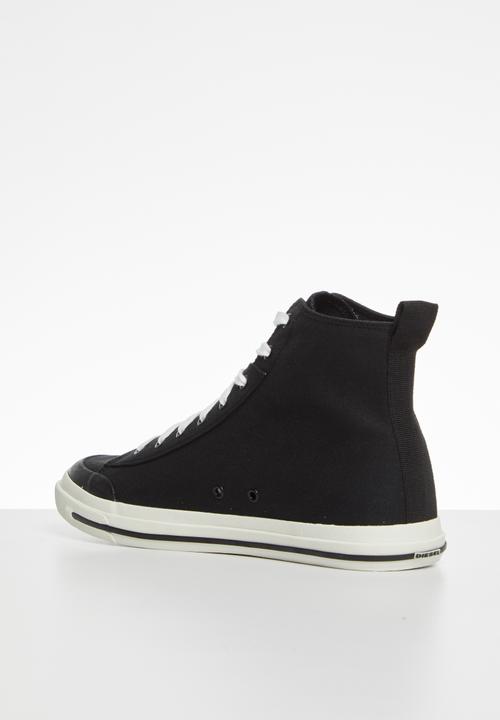 Diesel  - S-astico mid cut sneakers - y02370-pr012-t8013 - black 