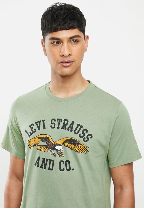 Levi’s® - Graphic crew neck americana tee - green