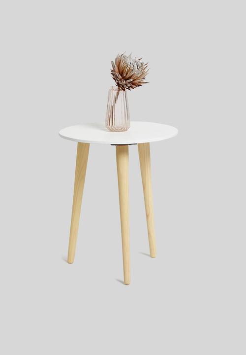 Sixth Floor - Oslo side table - white