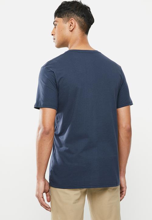 Quiksilver - Check yo self short sleeve tee - navy