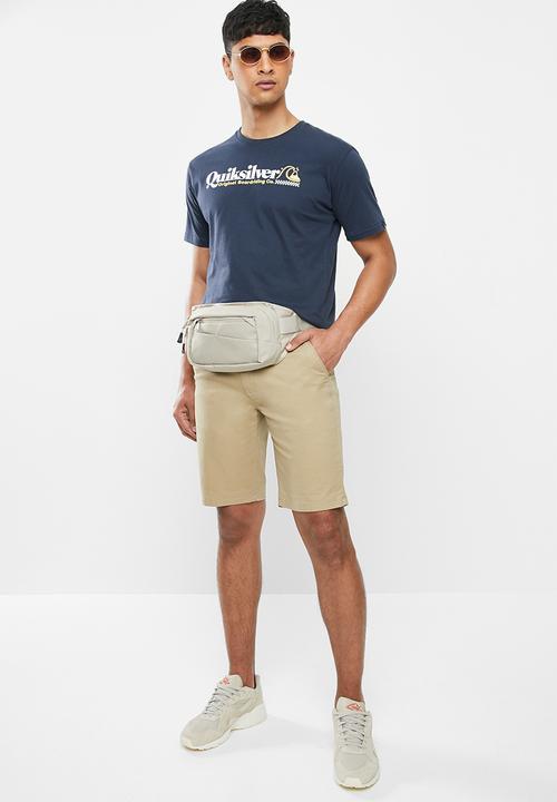 Quiksilver - Check yo self short sleeve tee - navy