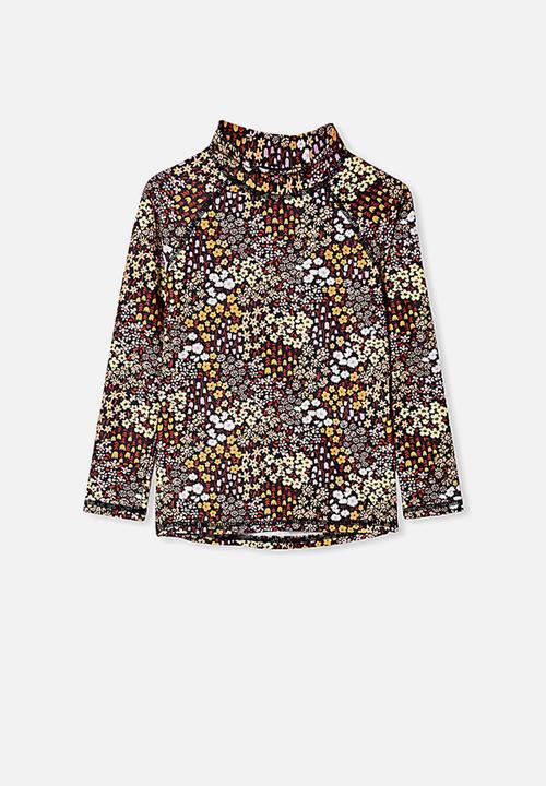 Cotton On - Hamilton long sleeve rashie - phantom floral fields
