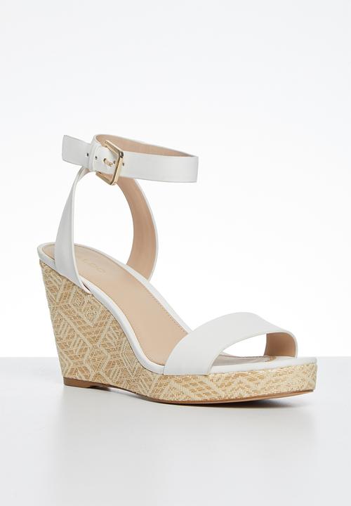 ALDO - Unaliviel wedge - white