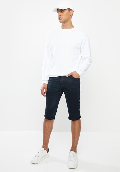 Jonathan D - Denim bermuda shorts - blue
