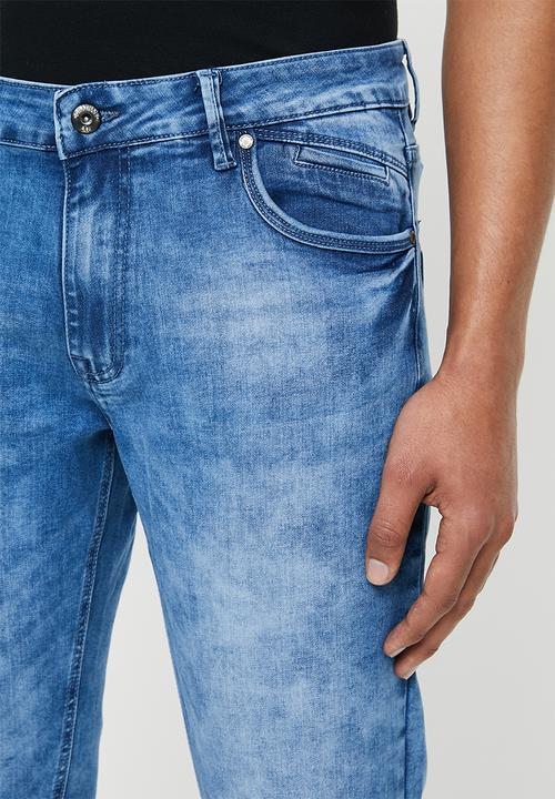 Jonathan D - Denim bermuda shorts - blue