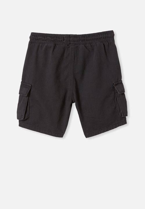 Cotton On - Charlie cargo short - phantom wash