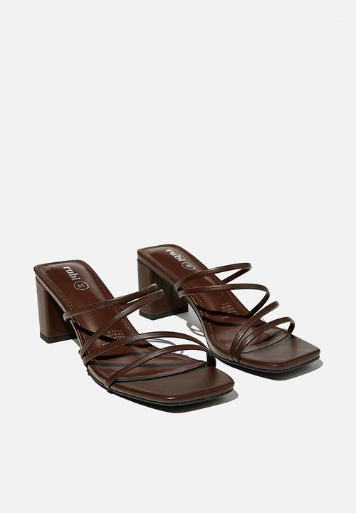 Cotton On - Martha mule - choc brown