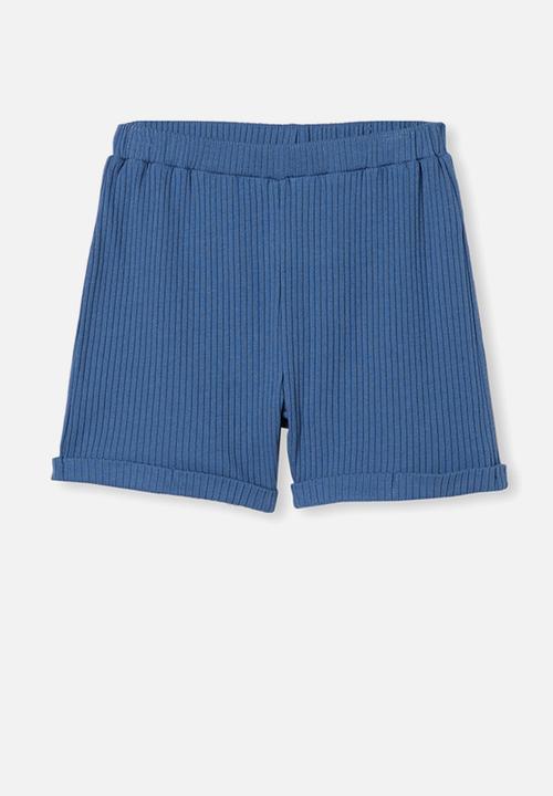 Cotton On - Luke short sleeve pj set - dark vanilla stripe