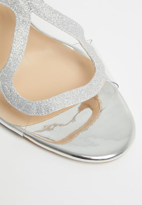 Plum - Machiko heel - silver