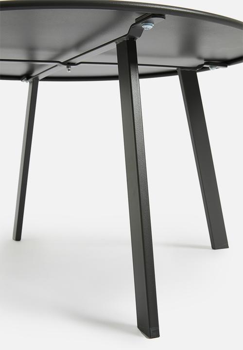 H&S - Round coffee table - dark grey