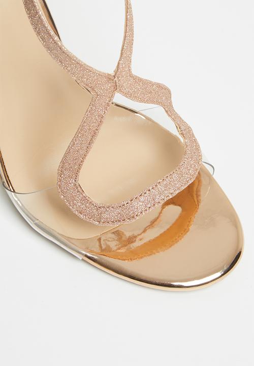 Plum - Machiko heel - gold