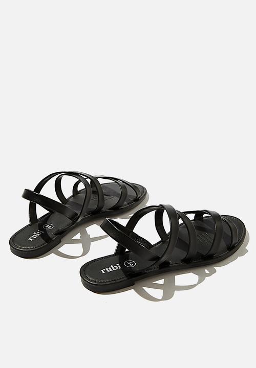 Cotton On - Lucy strappy slingback sandal - black
