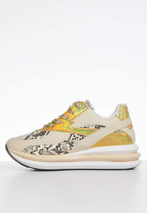 Plum - Adina sneaker - beige