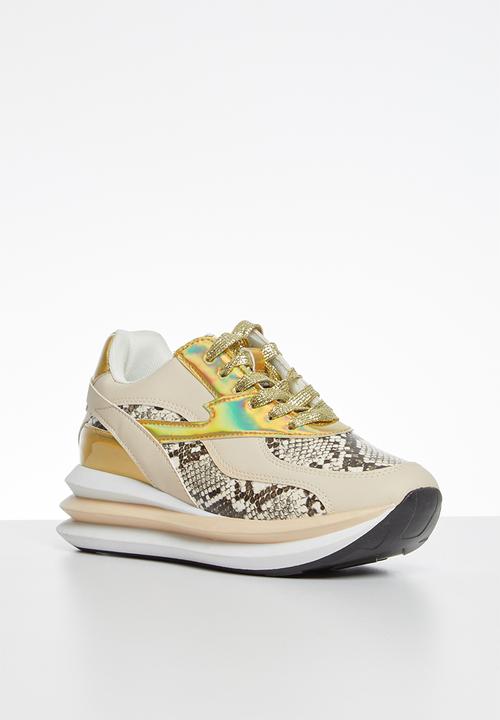 Plum - Adina sneaker - beige