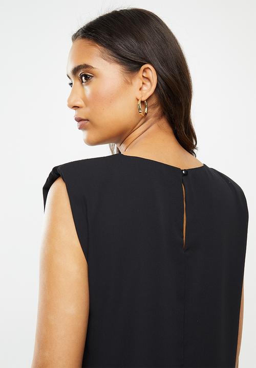 VELVET - Muscle tee blouse - black