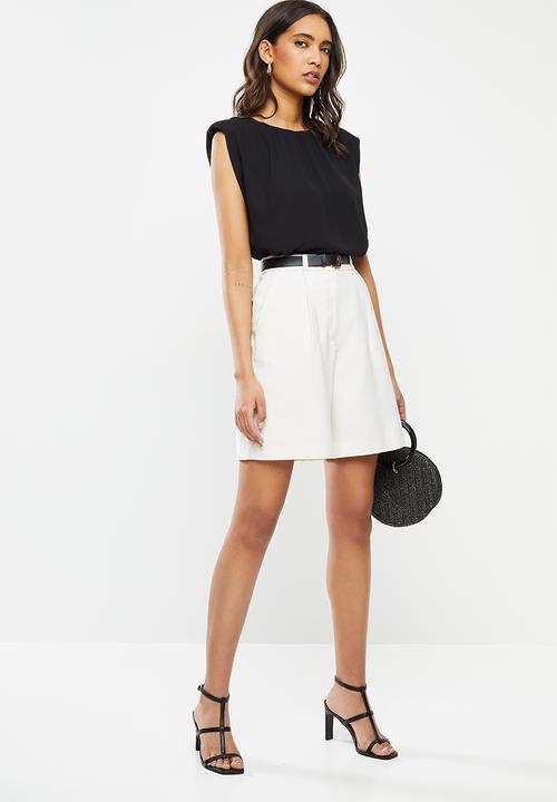 VELVET - Muscle tee blouse - black