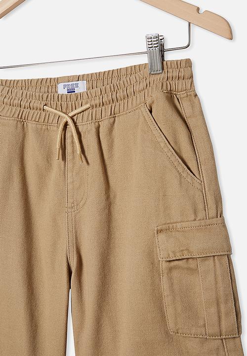 Free by Cotton On - Charlie cargo shorts - washed stone