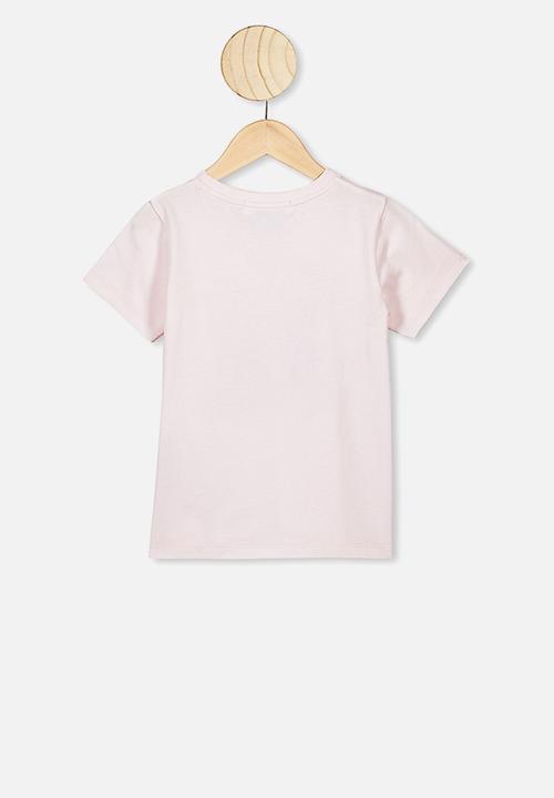 Cotton On - License short sleeve tee - crystal pink