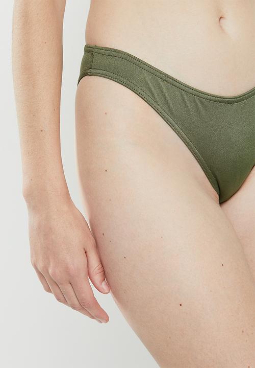 STYLE REPUBLIC - High leg panty - green