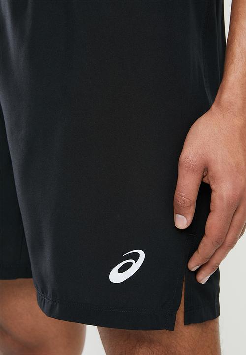 ASICS - Silver 7in shorts - black
