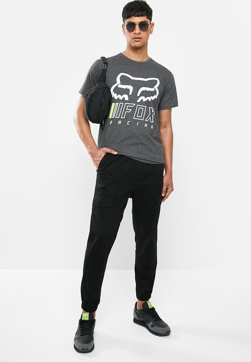 Fox - Overhaul short sleeve tee -  dark grey