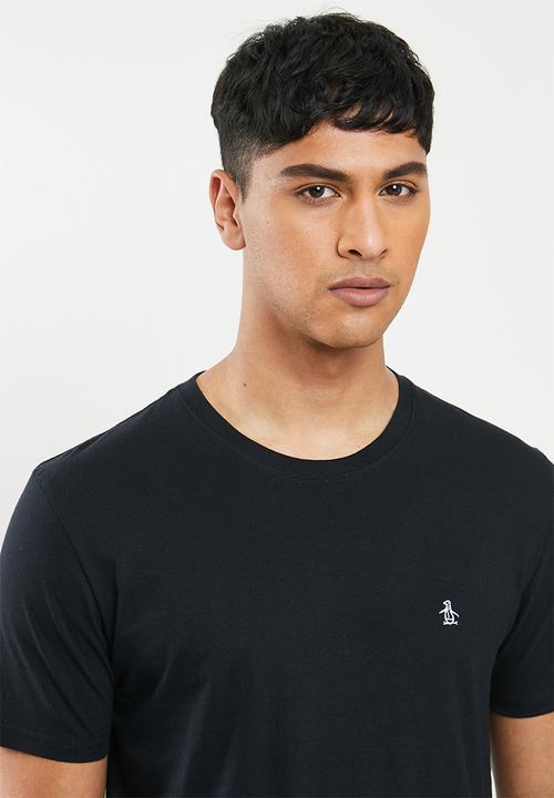 Original Penguin - Embroidered T-shirt - black