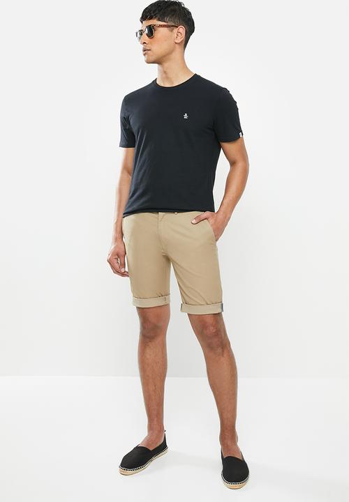 Original Penguin - Embroidered T-shirt - black
