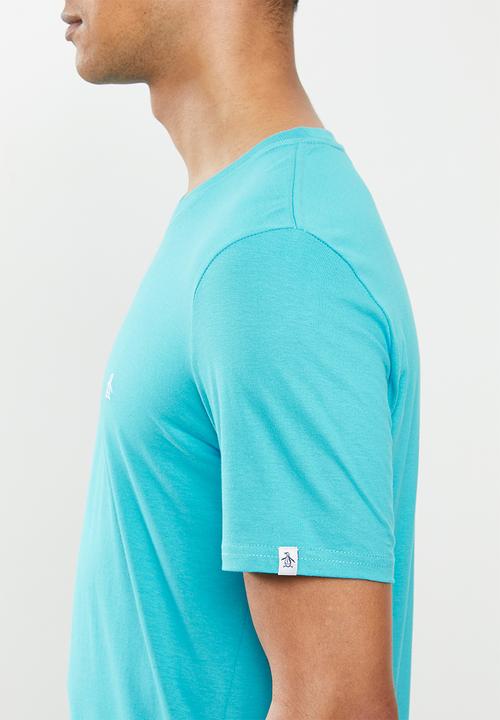 Original Penguin - Embroidered T-shirt - blue