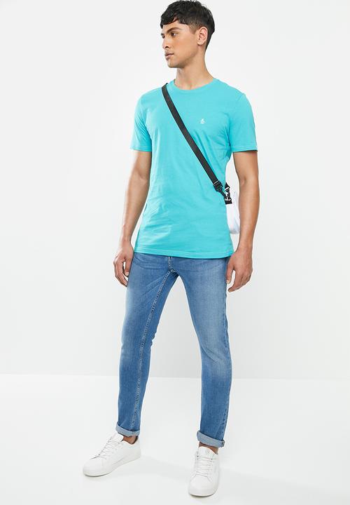 Original Penguin - Embroidered T-shirt - blue
