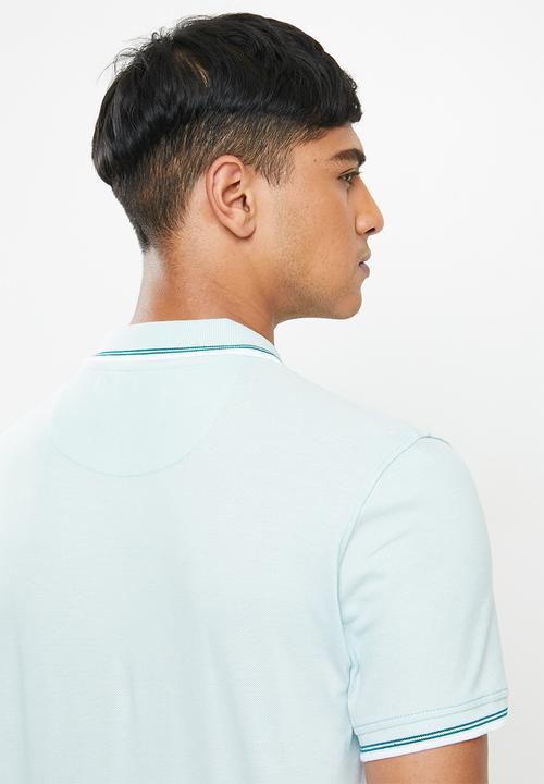 Original Penguin - Tipped polo - blue