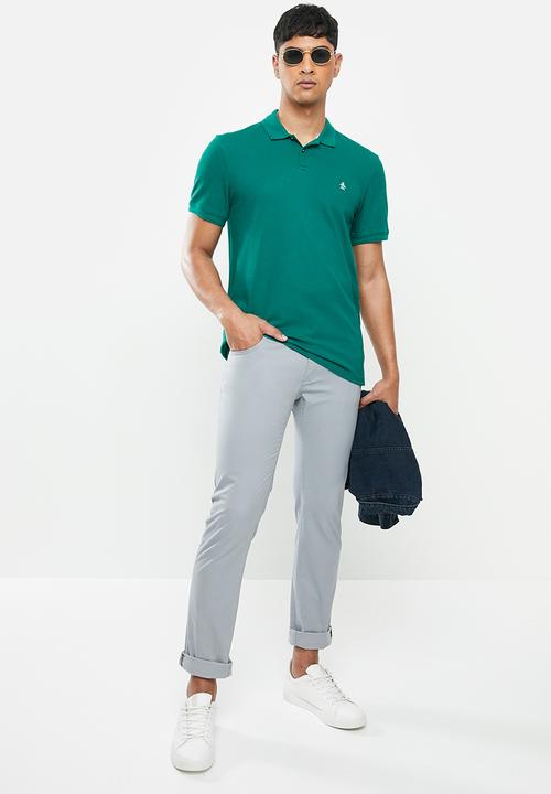 Original Penguin - Raised rib polo - blue