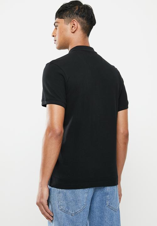 Original Penguin - Raised rib polo - black
