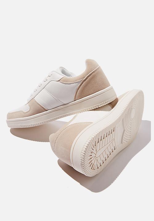 Cotton On - Alba retro low rise - white taupe
