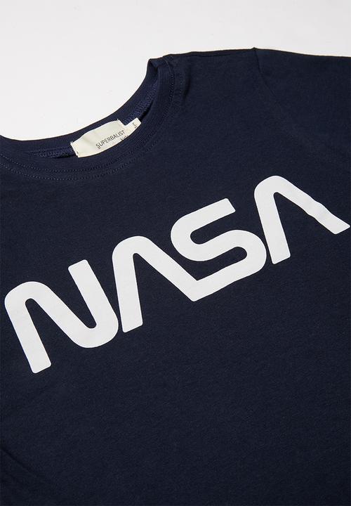 Superbalist Kids - NASA tee & shorts pj set - navy & grey