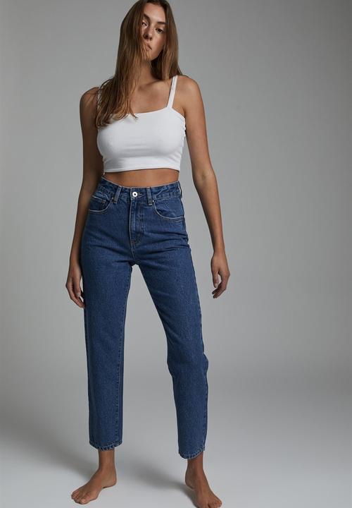 Cotton On - Mom jean - coogee blue