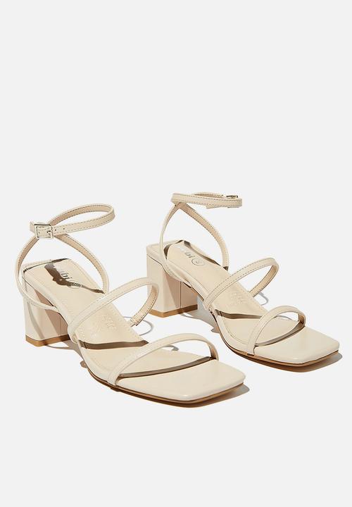 Cotton On - Layla block heel - neutral 