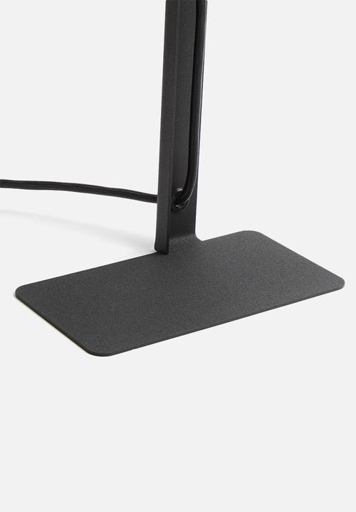 Emerging Creatives - Oxford table lamp - black
