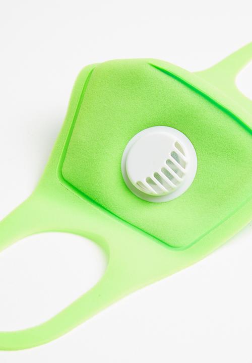 Nano Wave - Nano wave face mask - green