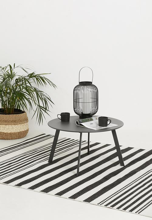 H&S - Round coffee table - dark grey