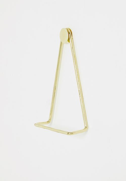 Smart Shelf - Archi towel holder - gold