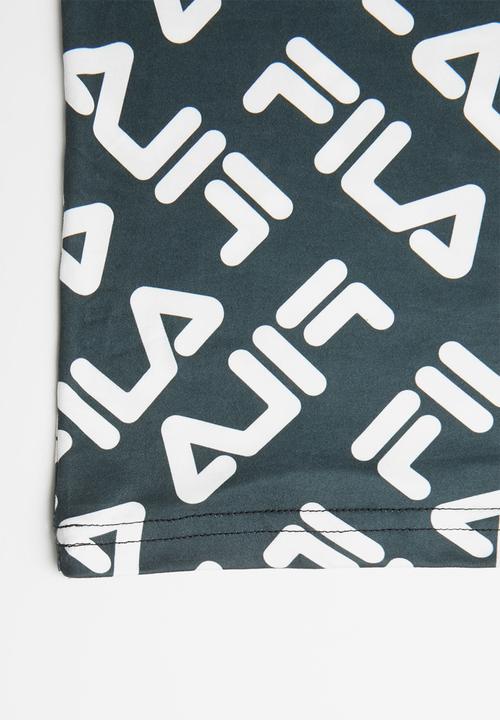 FILA - Sciarpa kids buff - black & white 