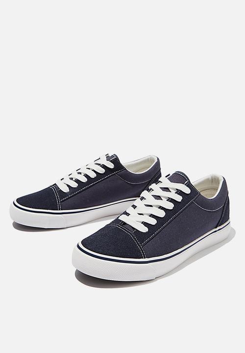 Cotton On - Joey toe cap low rise - navy