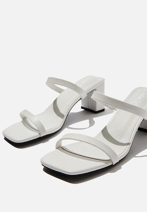 Cotton On - Merita mule - white
