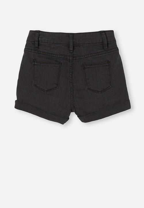 Cotton On - Camilla denim short - black