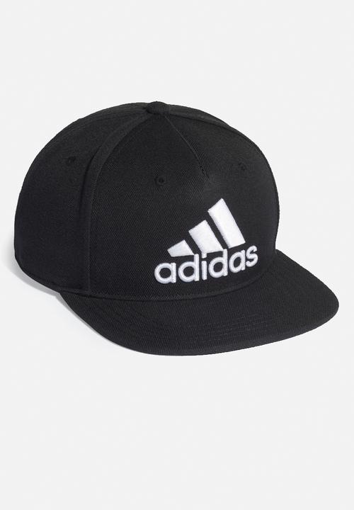 adidas Performance - Snapba logo cap  - black & white
