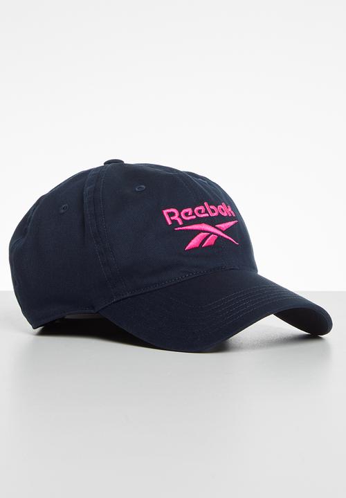Reebok - Te logo cap - navy & pink 