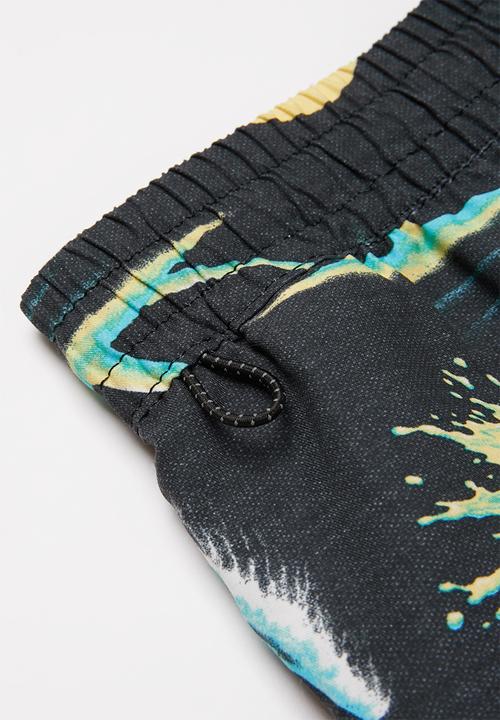 Quiksilver - Sun damage volley youth 14nb - multi 