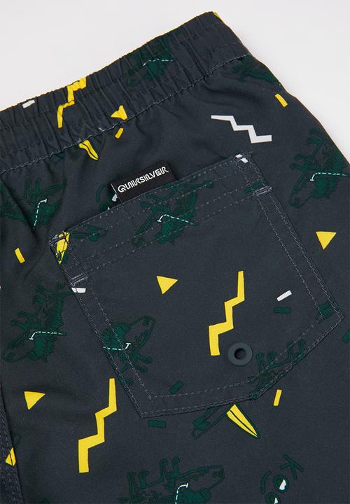 Quiksilver - Flip snacking volley boy 14 - charcoal