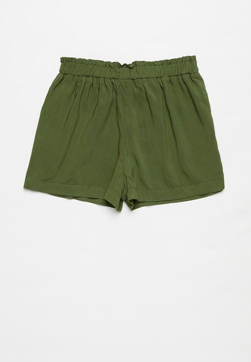 Superbalist Kids - Elasticated shorts - olive